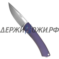 Нож TiSpine Purple Matte Lion Steel складной L/TS-1 VM